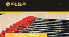 Desktop Screenshot of deercrossingarchery.com